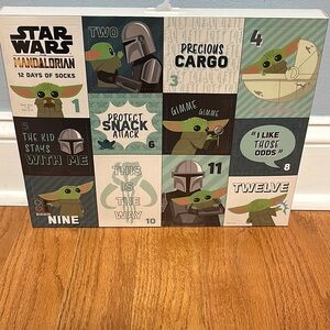 Star Wars Mandalorian Sock Advent Calendar